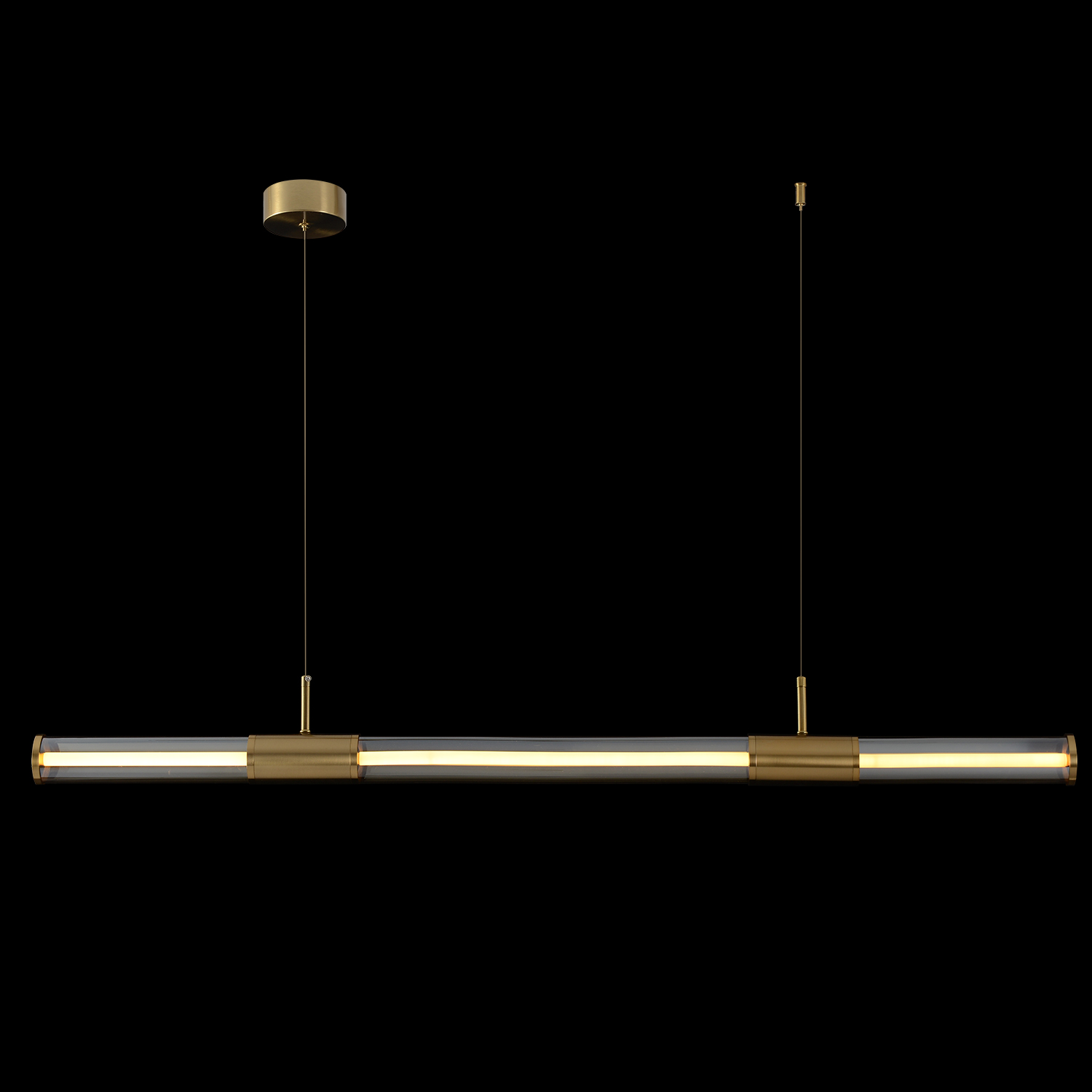 Подвесной светильник Crystal Lux LINEUP SP24W LED BRASS_CR