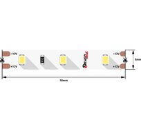 Лента светодиодная 1м. 7,2W 3000K LUX DSG260-12-WW-33 00-00001492_SW