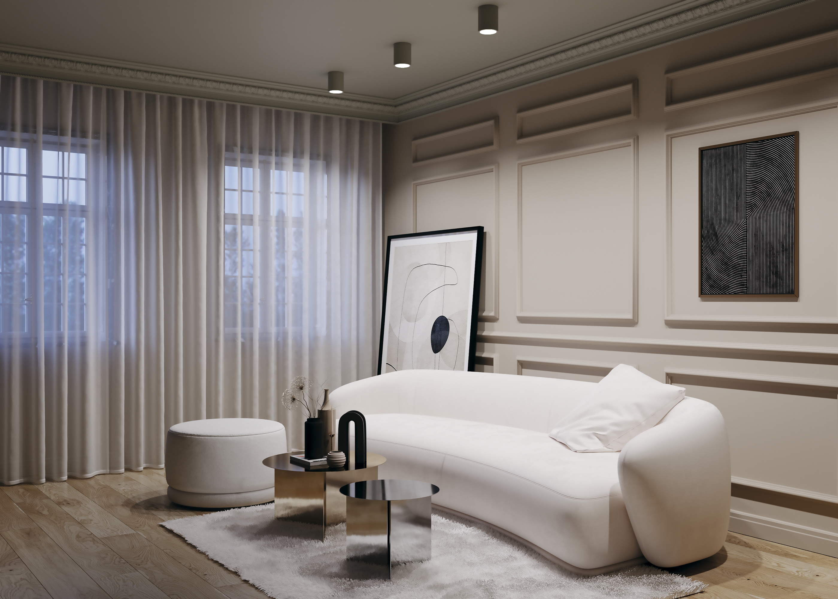 Накладной светильник Maytoni Conik gyps C001CW-01W_MY