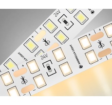 Светодиодная лента двухрядная 2835 204Led, 20W m, 24V IP20 3000K 5m Ambrella Light GS GS3601_AMB
