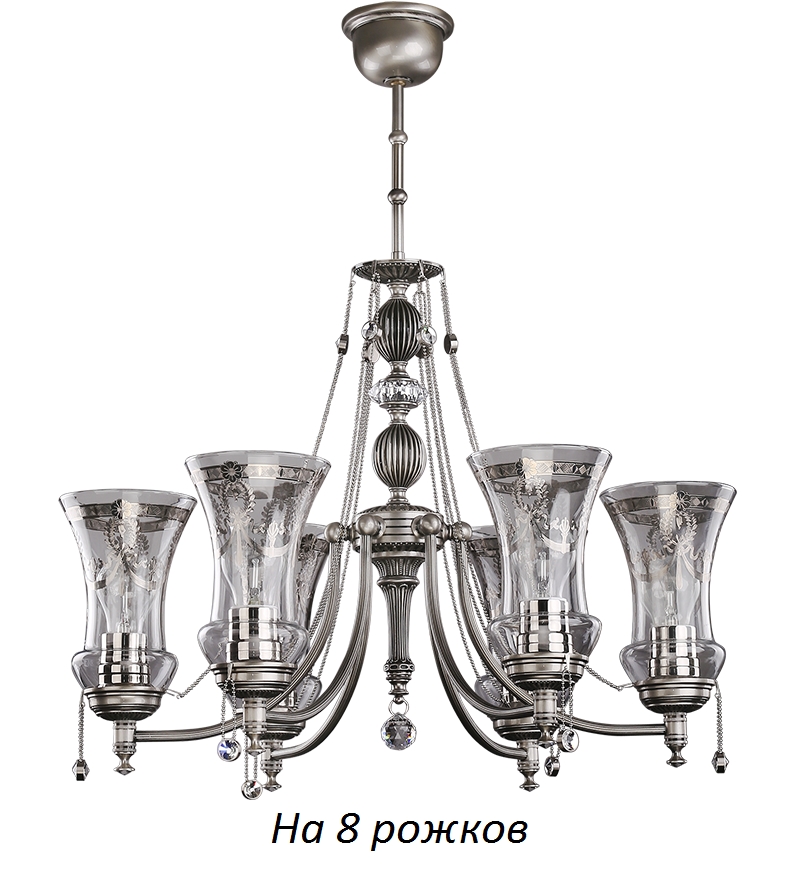 Потолочная люстра Kutek NIC-ZW-8(N)