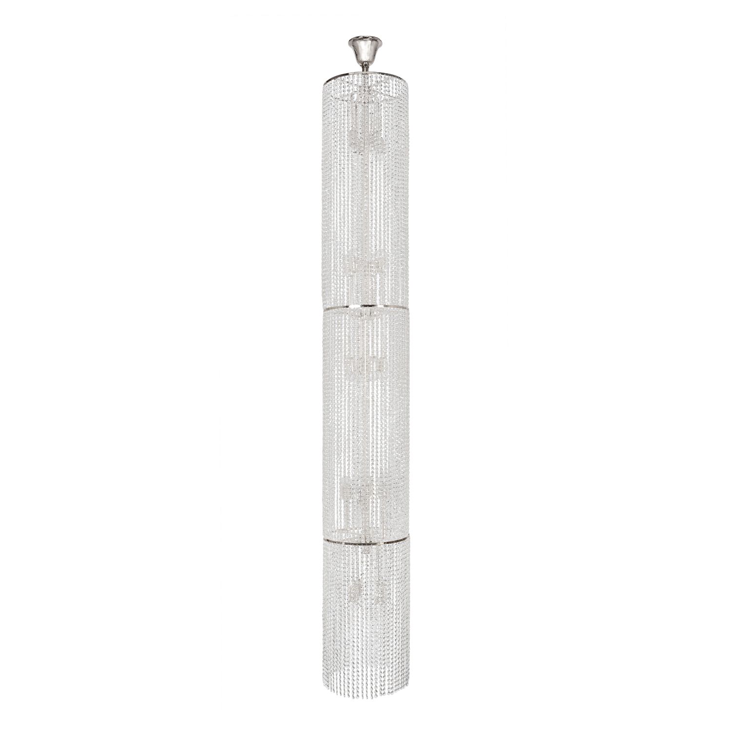 Каскадная люстра Arti Lampadari Lazio Nickel Lazio E 1.9.35.502 N