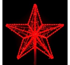 Макушка Кремлевская Звезда 70 см, Красная, 220В LTC LC-13230 LC-13230