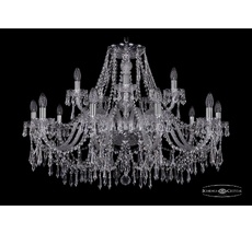 Хрустальная люстра Bohemia Ivele 1403/10+5/360 Ni_BI