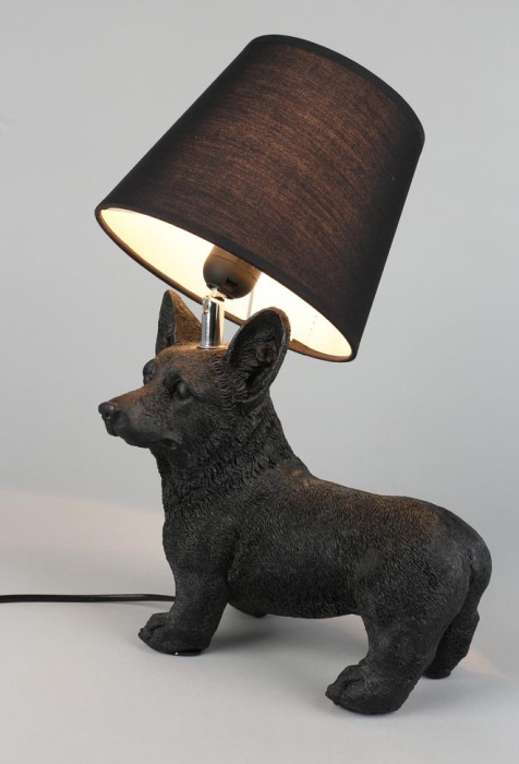 Настольная лампа с выключателем собачка Omnilux OML-16304-01