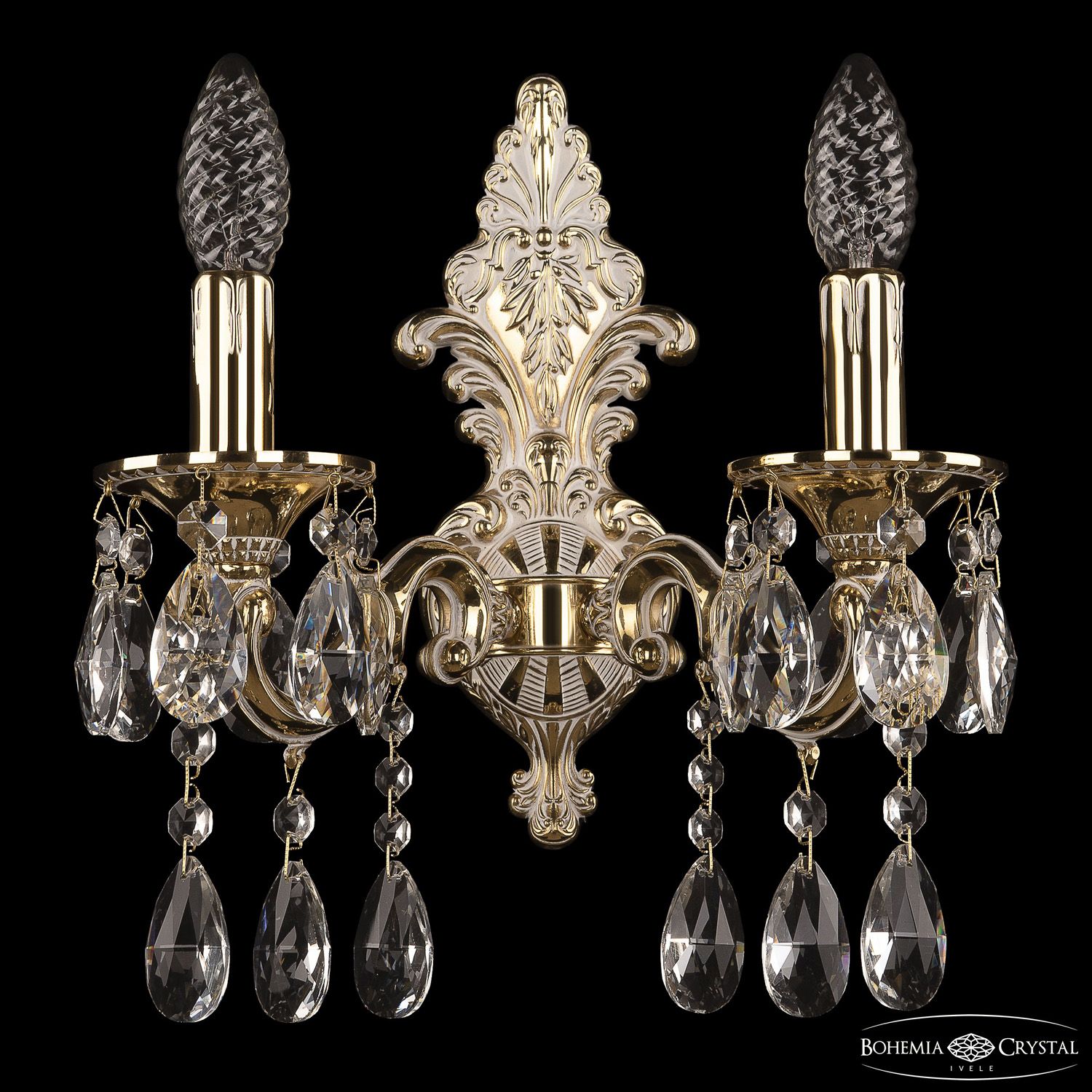 

Бра Bohemia Ivele Crystal 7301B13/2/125 A GW, 7301B13/2/125 A GW