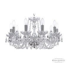 Хрустальная люстра Bohemia Ivele Crystal 119/10/200 Ni_BI