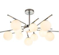 Потолочная люстра на штанге 642/10P E27*60W Escada 642/10P Silver_ESC