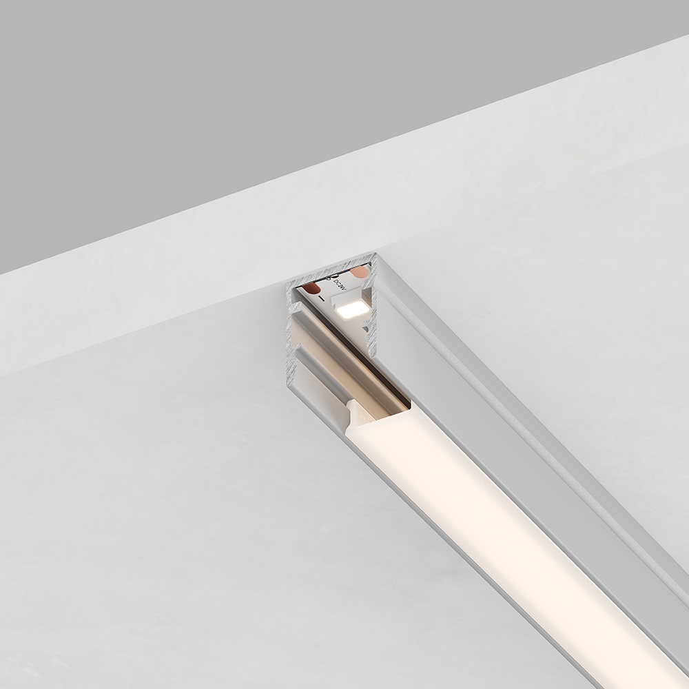 Профиль для светодиодной ленты алюминиевый накладной 2м Feron 52151_FR