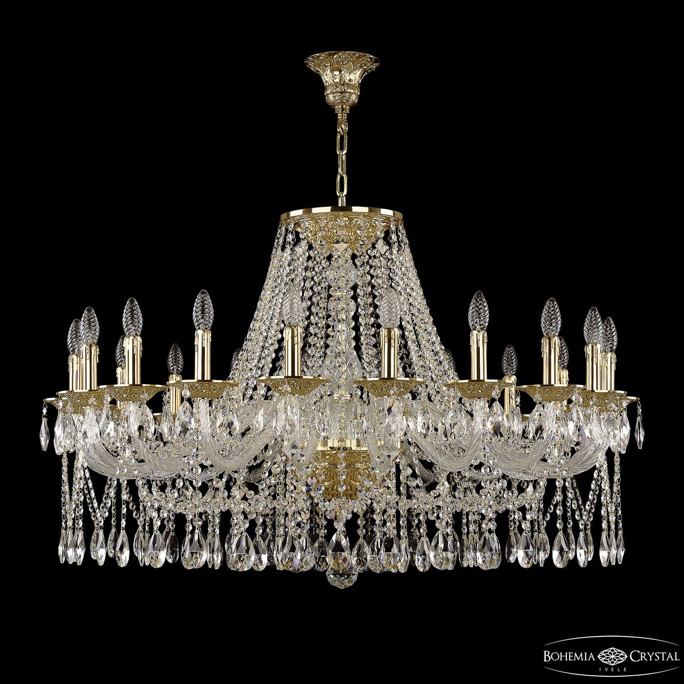

Хрустальная люстра Bohemia Ivele 16213/20/400 G, 16213/20/400 G