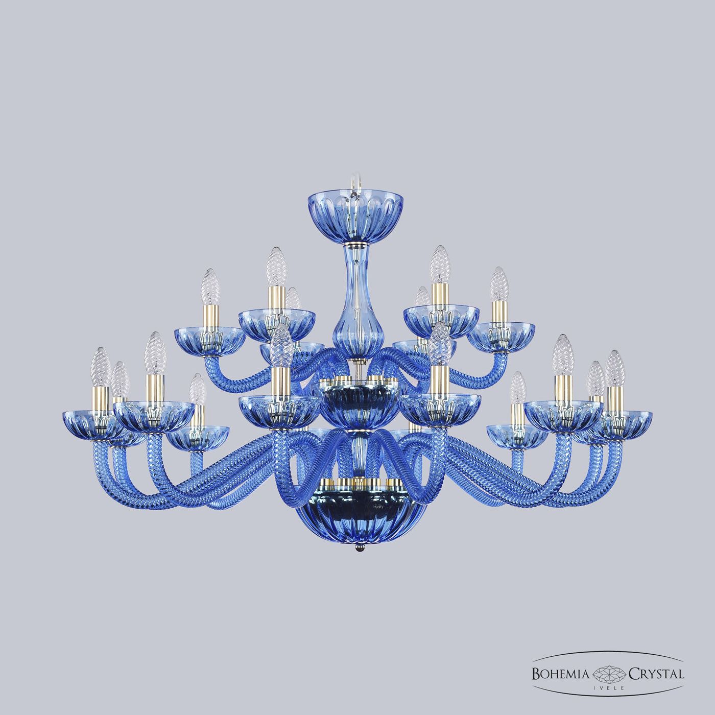 

Подвесная люстра Bohemia Ivele Aquamarime 1311/12+6/360/2d G Aq/Aquamarine/M-1H, 1311/12+6/360/2d G Aq/Aquamarine/M-1H
