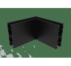 Соединитель для магнитного двустороннего шинопровода угловой Crystal Lux CLT 0.226 04 BL_CR