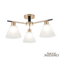 Потолочная люстра Arte Milano Napoli 322119/3 FG+BK