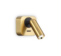 Спот Ideallux BEAN BEAN SQUARE AP OTTONE_IL