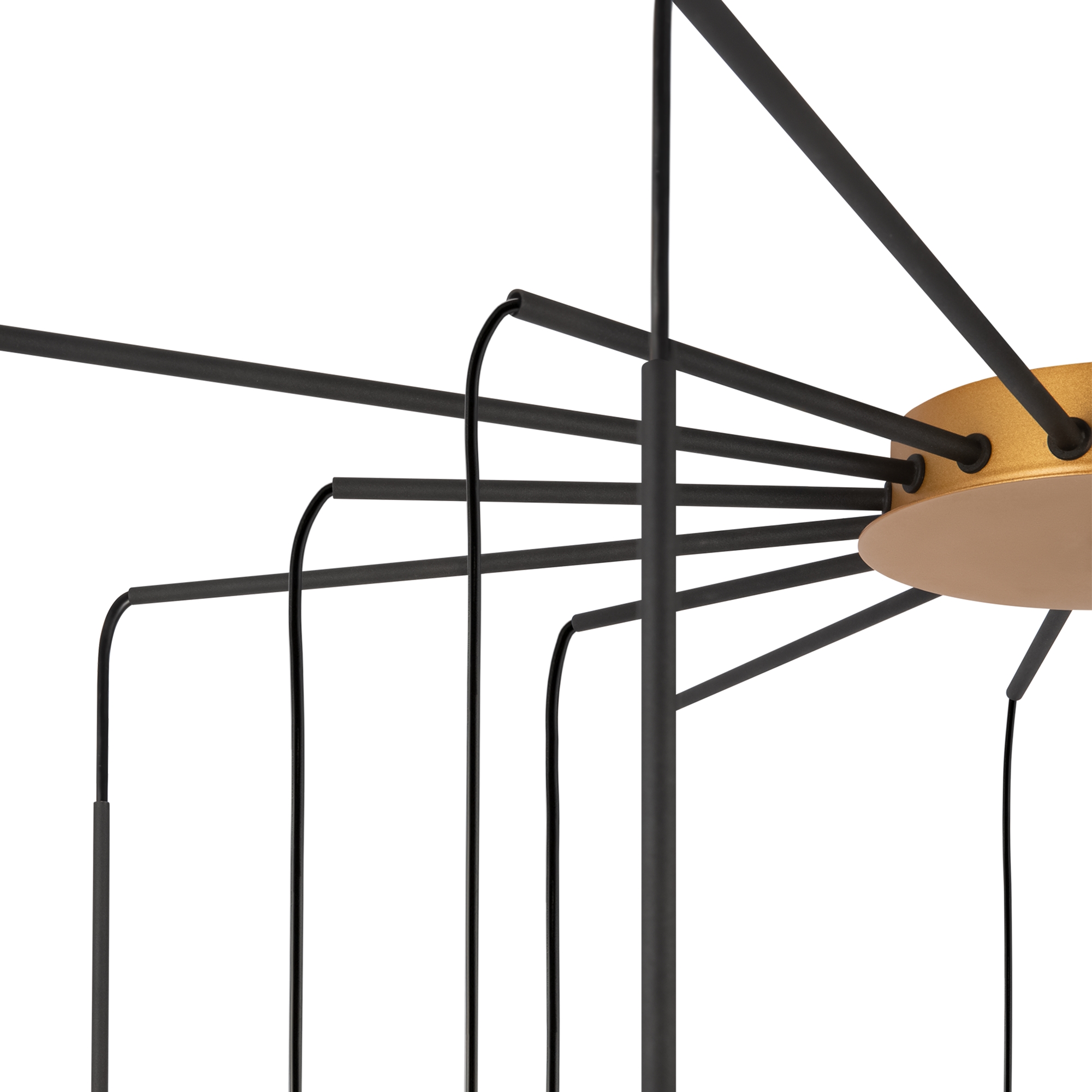 Подвесная люстра Maytoni Branch MOD176PL-16G_MY