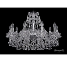 Хрустальная люстра Bohemia Ivele 1409/10/240 Ni_BI