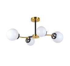 Потолочная люстра на штанге MyFar Easy MR1761-4C