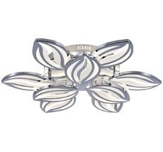 Потолочная люстра диммируемая светодиодная с пультом регулировкой цветовой температуры и ночным режимом 10221/9LED Escada 10221/9LED Chrome_ESC