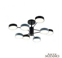 Потолочная люстра Arte Milano Ferrara 250906/8B Bk/Gr