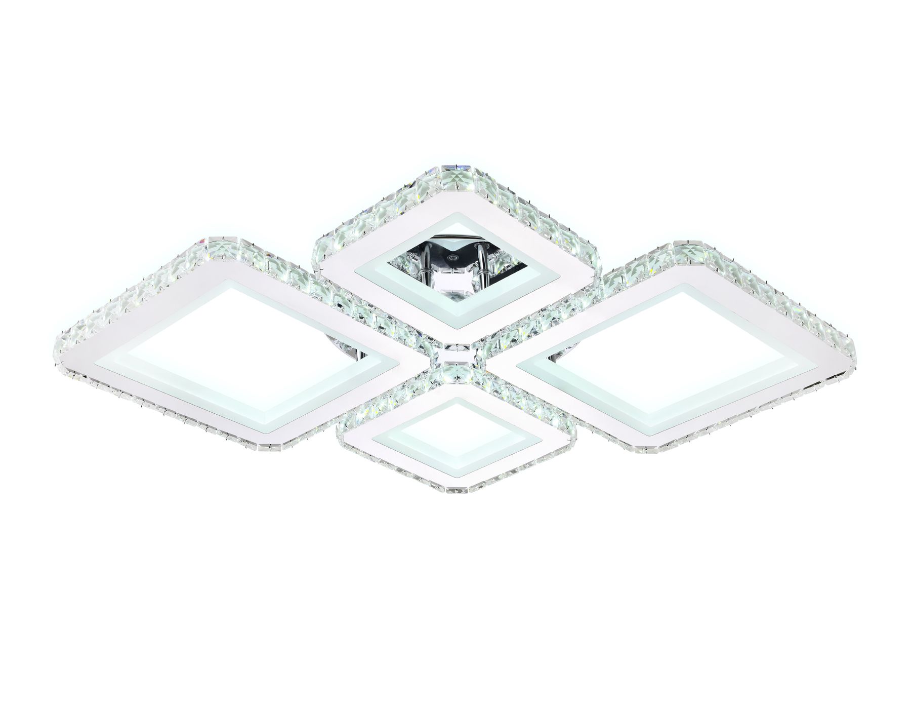 Потолочная люстра Ambrella light с пультом Ice FA1726_AMB