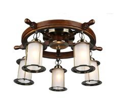 Люстра штурвал Omnilux OML-50307-05