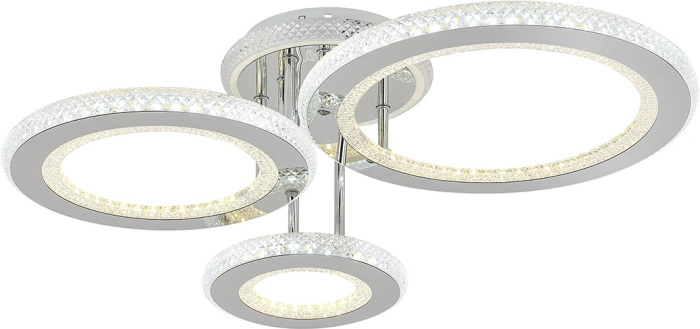 Потолочная люстра (+ночной режим) светодиодная Escada 10297/3LED BL_ESC