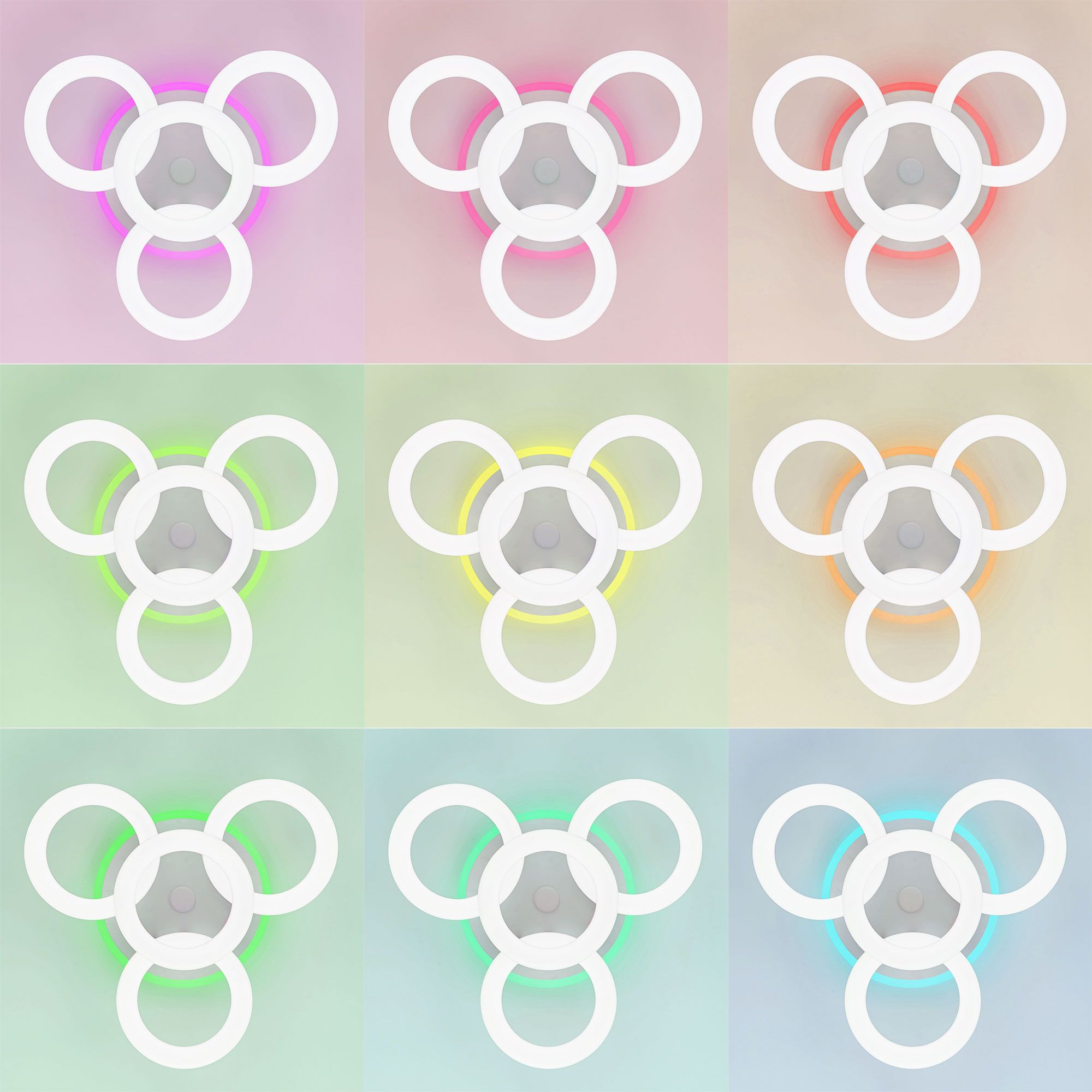 Потолочная люстра CitiLux Паркер Смарт CL225A140E