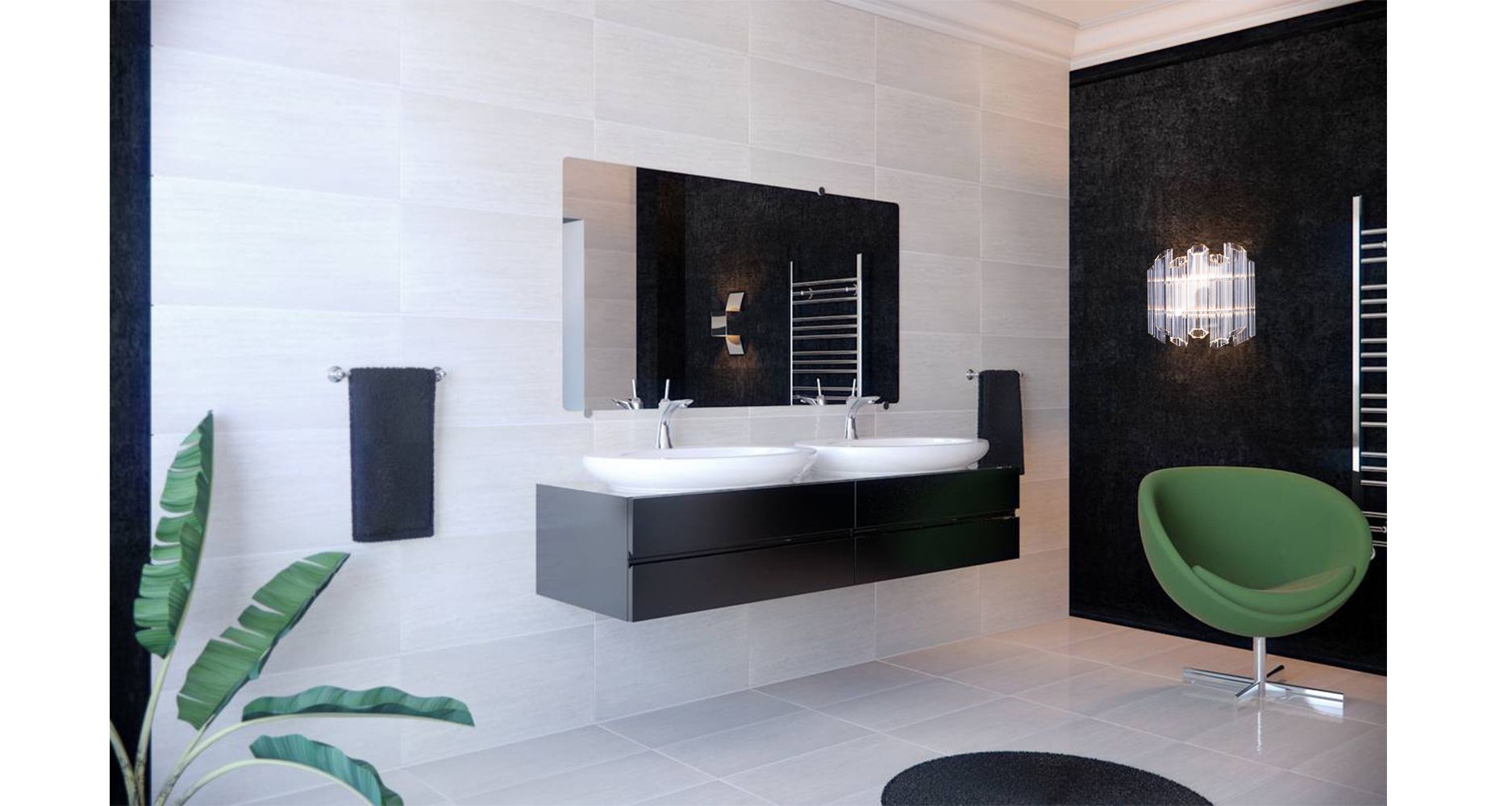 Настенный светильник Lucia Tucci RUMBA RUMBA W1072.4 chrome