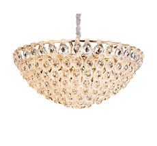 Подвесная люстра Newport ACANTIA 5259+14/C gold_NP