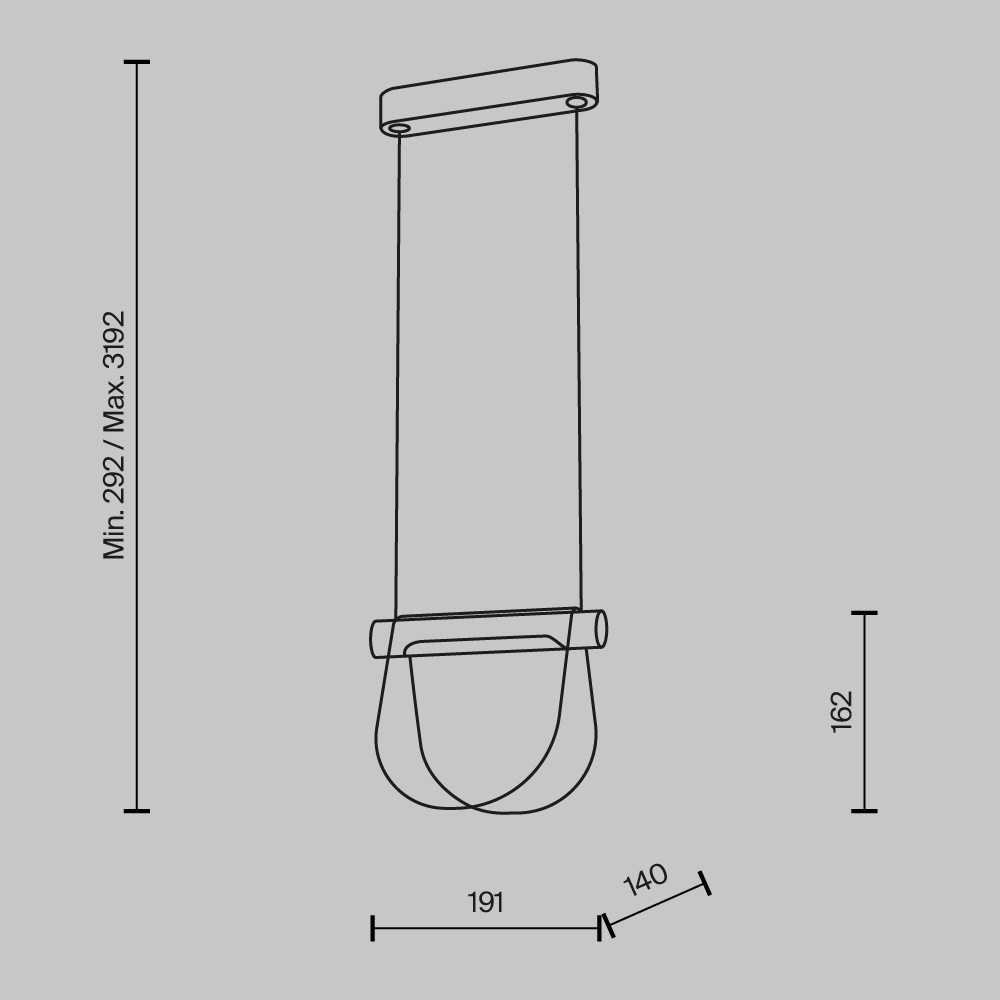 Подвесной светильник Maytoni Fluffy MOD319PL-L5B3K_MY