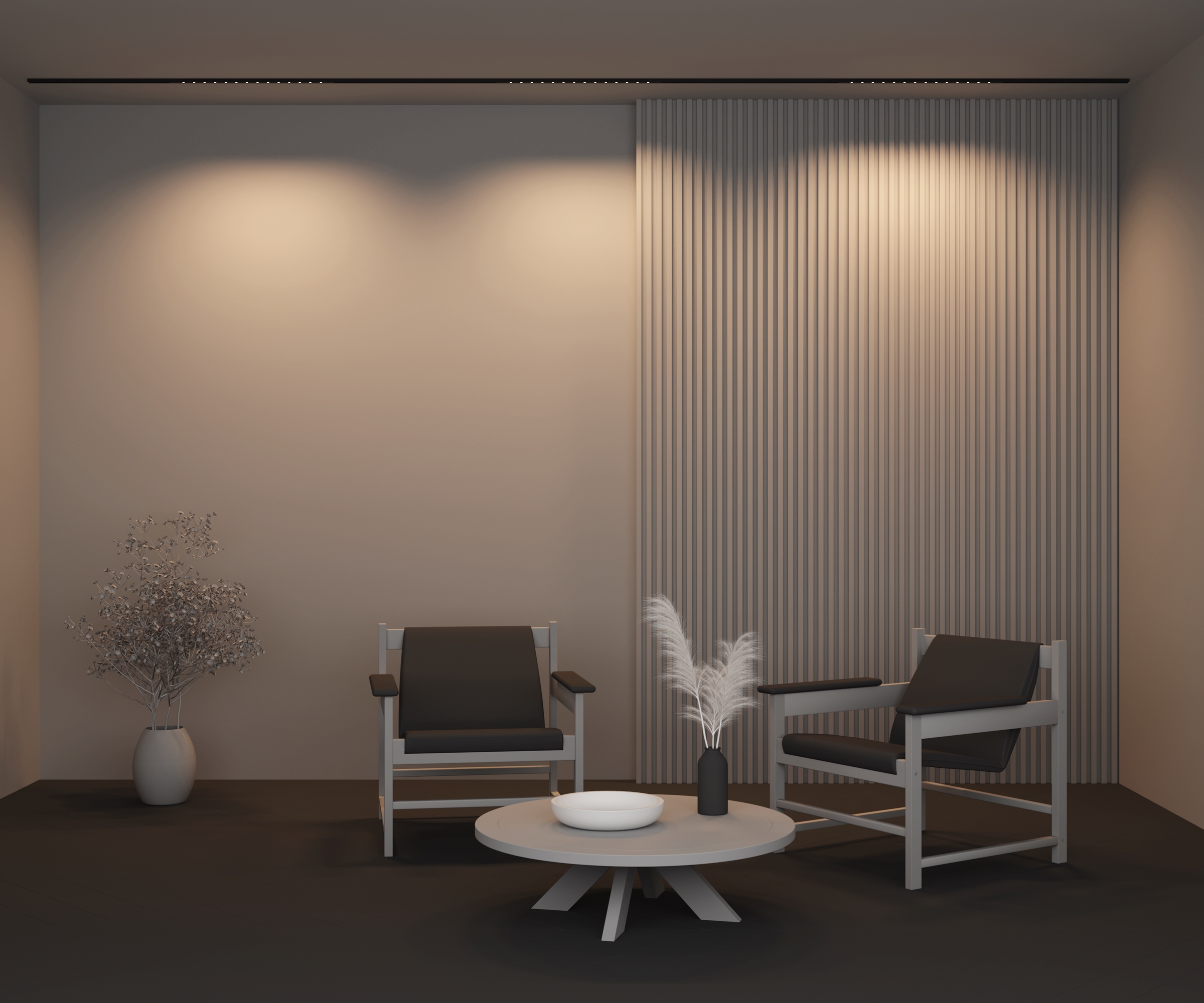 Трековый светильник Maytoni Points TR174-1-24WTW-M-B_MY