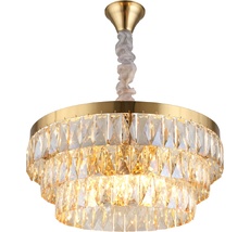 Подвесная люстра каскадная хрусталь Aployt APL.837.03.08