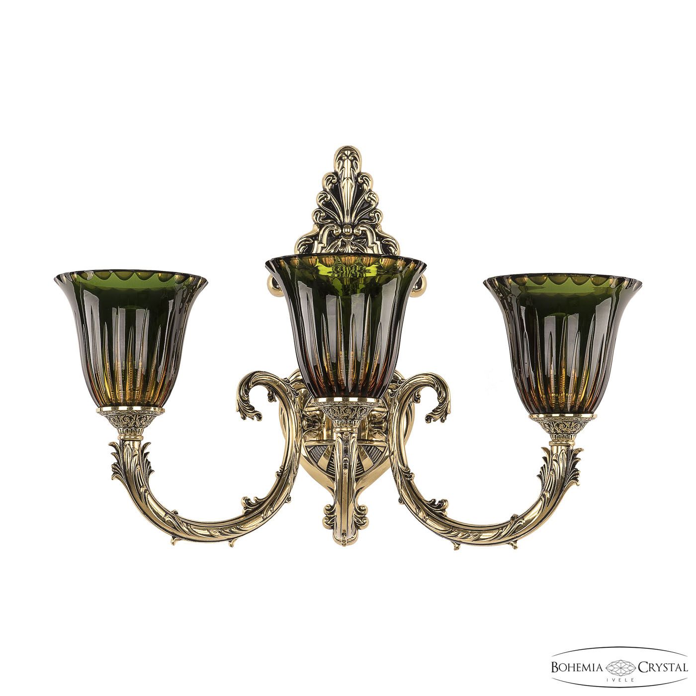 

Бра Bohemia Ivele 7109B15/3/210 GB P2 U Amber-Green/H-1K, 7109B15/3/210 GB P2 U Amber-Green/H-1K