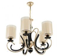 Подвесная люстра Arte Milano Florentina 302237/5 Bk/Gd