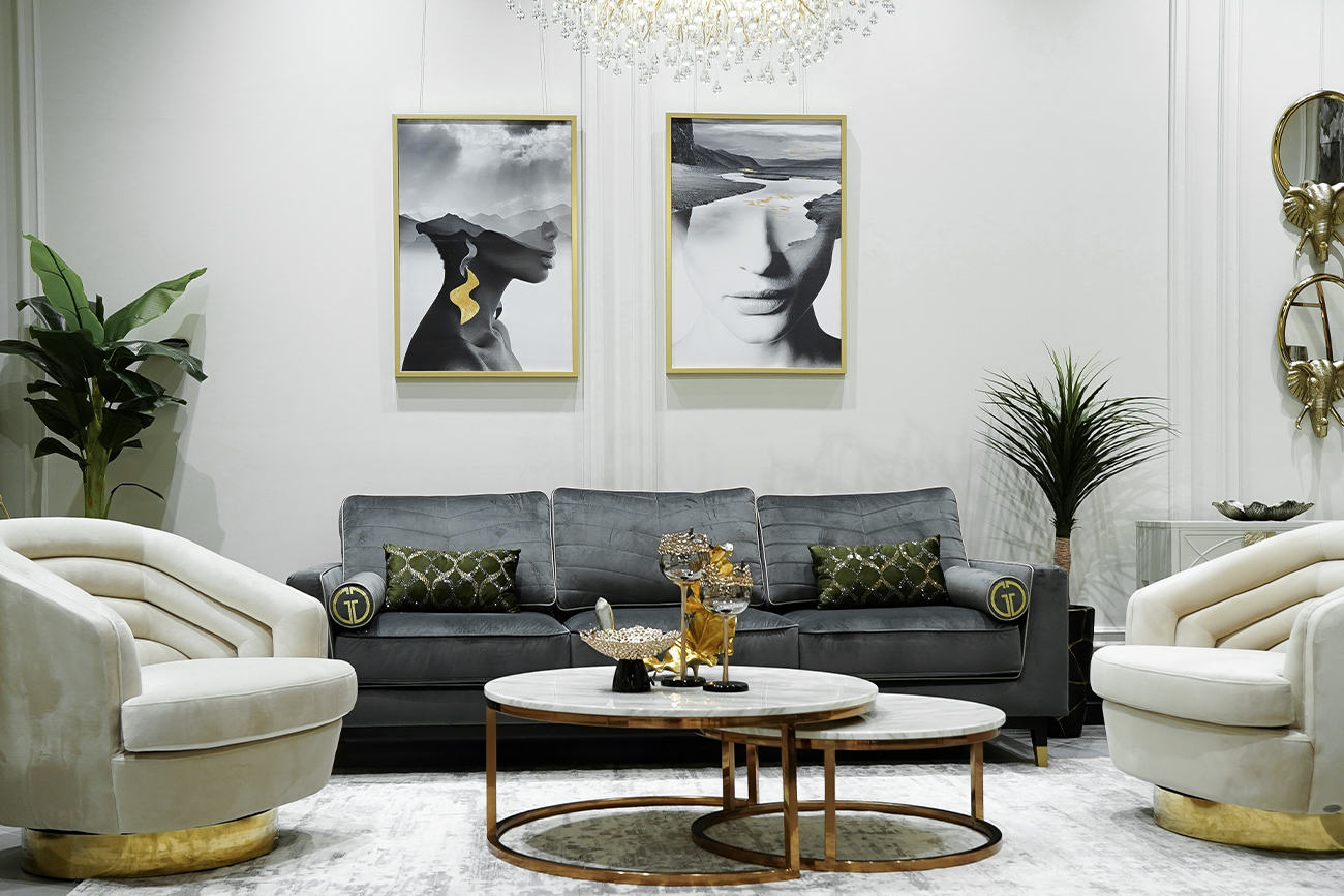 Стол журнальный (набор из 2 шт) Garda Decor 57EL-CT101А