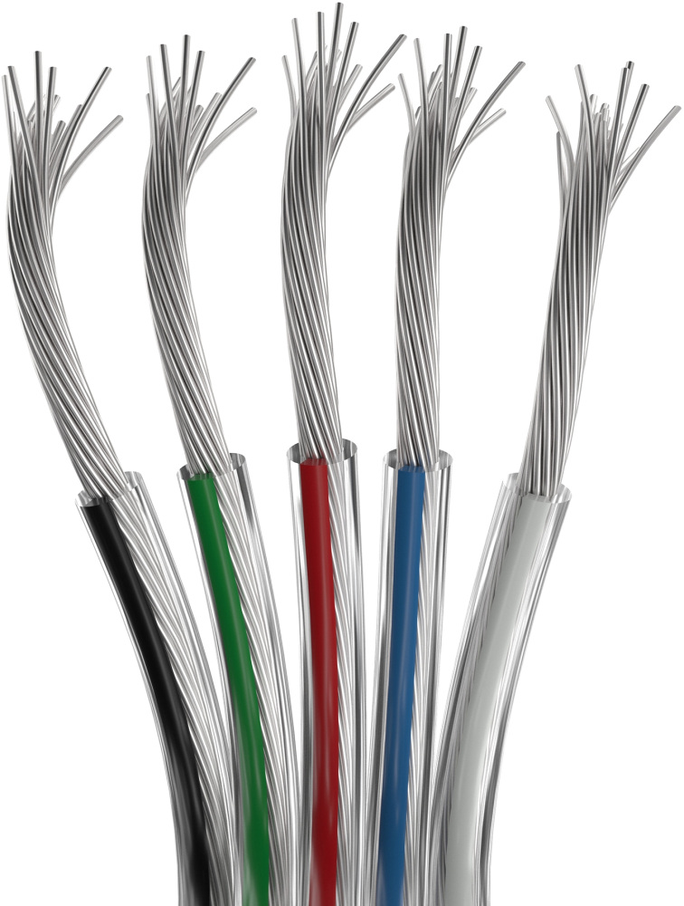 Шлейф питания ARL-22AWG-CLEAR-5Wire-CU ( Arlight 034967_ARL