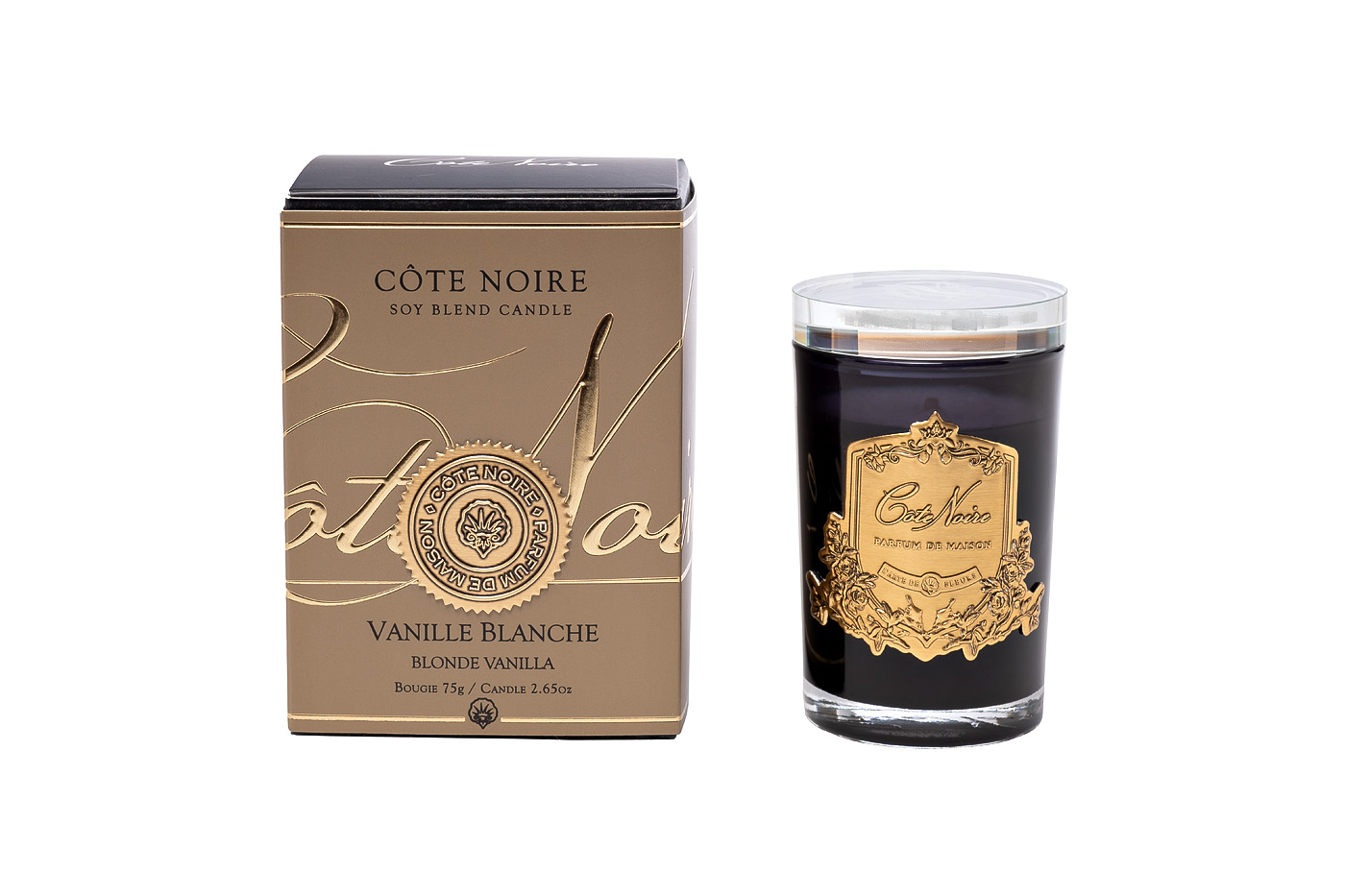 Свеча ароматическая Blonde Vanilla в стакане 75 гр. Garda Decor 96CN-75030