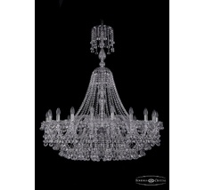Хрустальная люстра Bohemia Ivele 1409/20/400/XL-133 Ni_BI