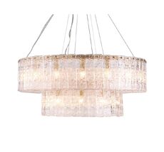 Подвесная люстра NewPort 10826+18/S brass_NP