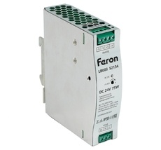 Трансформатор электронный для светодиодной ленты и оборудования на DIN-рейку 75W 24V Feron 52134_FR