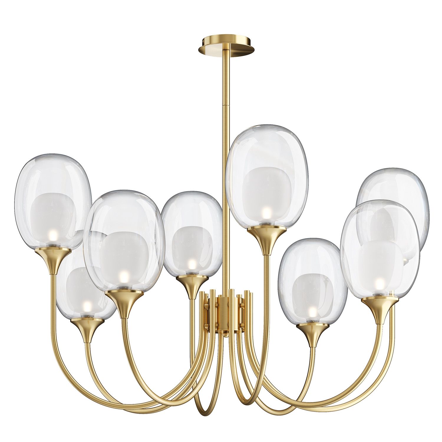 Подвесная люстра Maytoni Aura MOD016PL-08BS_MY