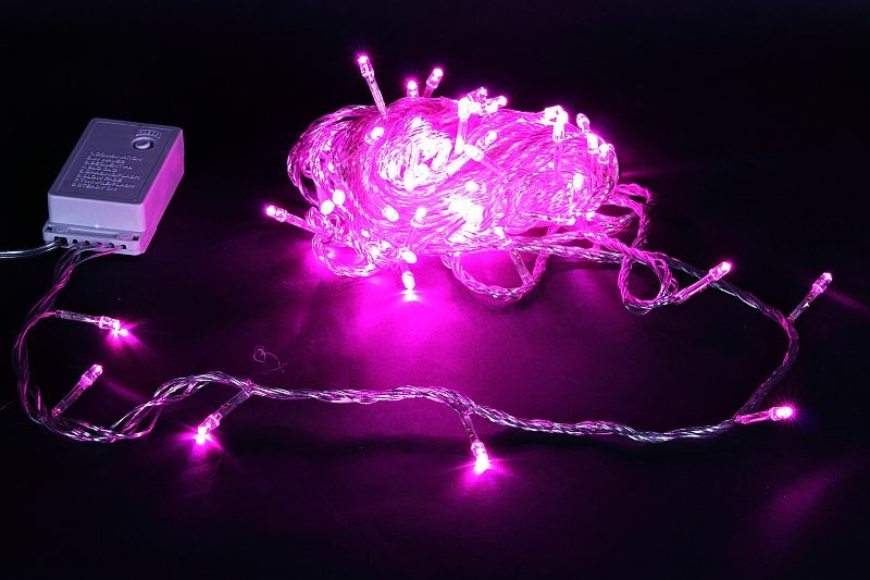 Гирлянда светодиодная с контроллером 10 м Sneha A-001 LED PP_SN