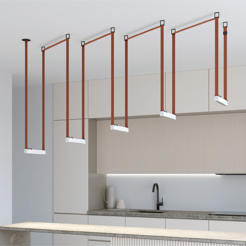 Трековый светильник Denkirs BELTY GRILL DK5571-WB