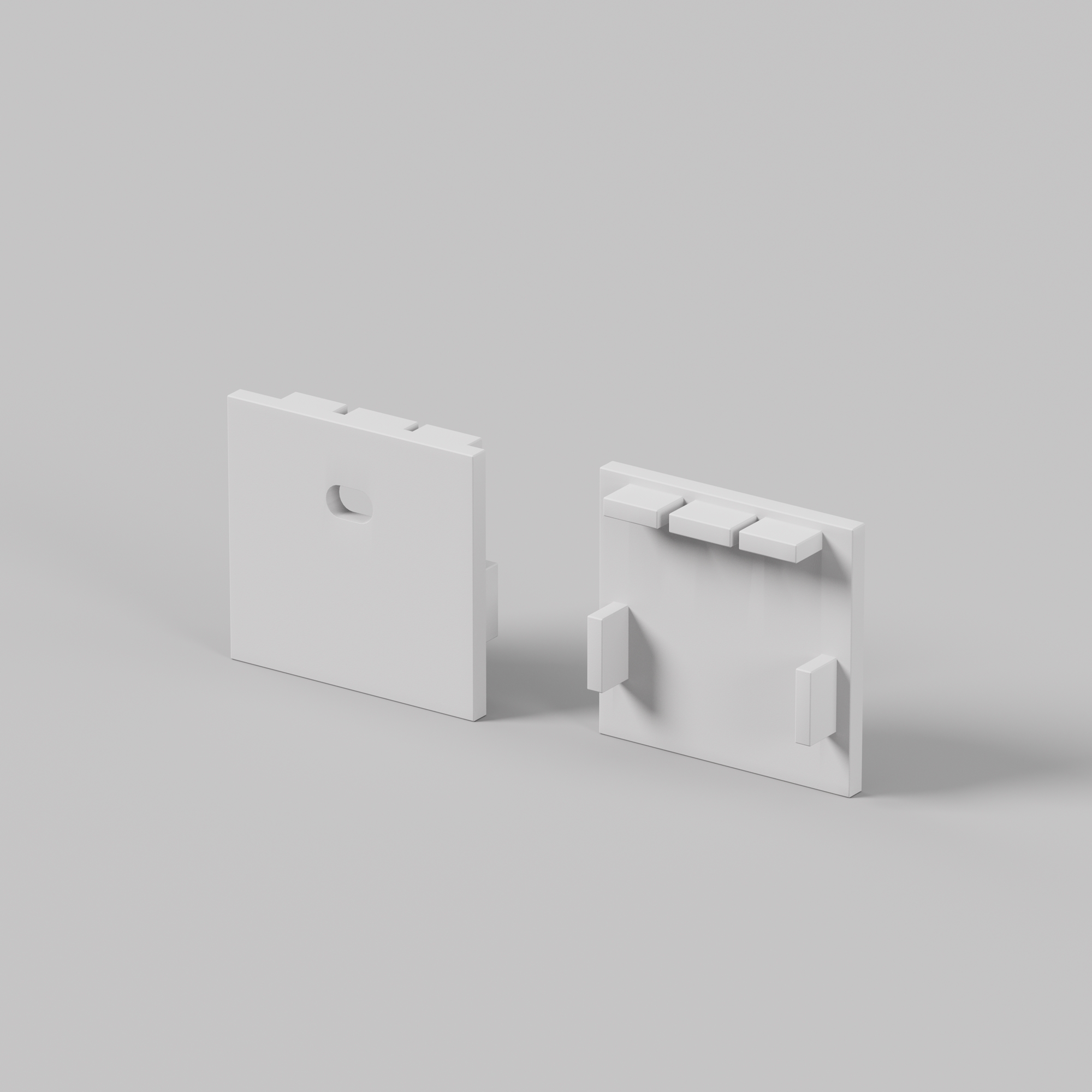 Комплект заглушек (для профиля ALM-4625-S-2M) 2 шт. Maytoni 642001_MY