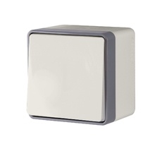 Выключатель одноклавишный влагозащищенный Gallant WL15-01-02 a051564_WR