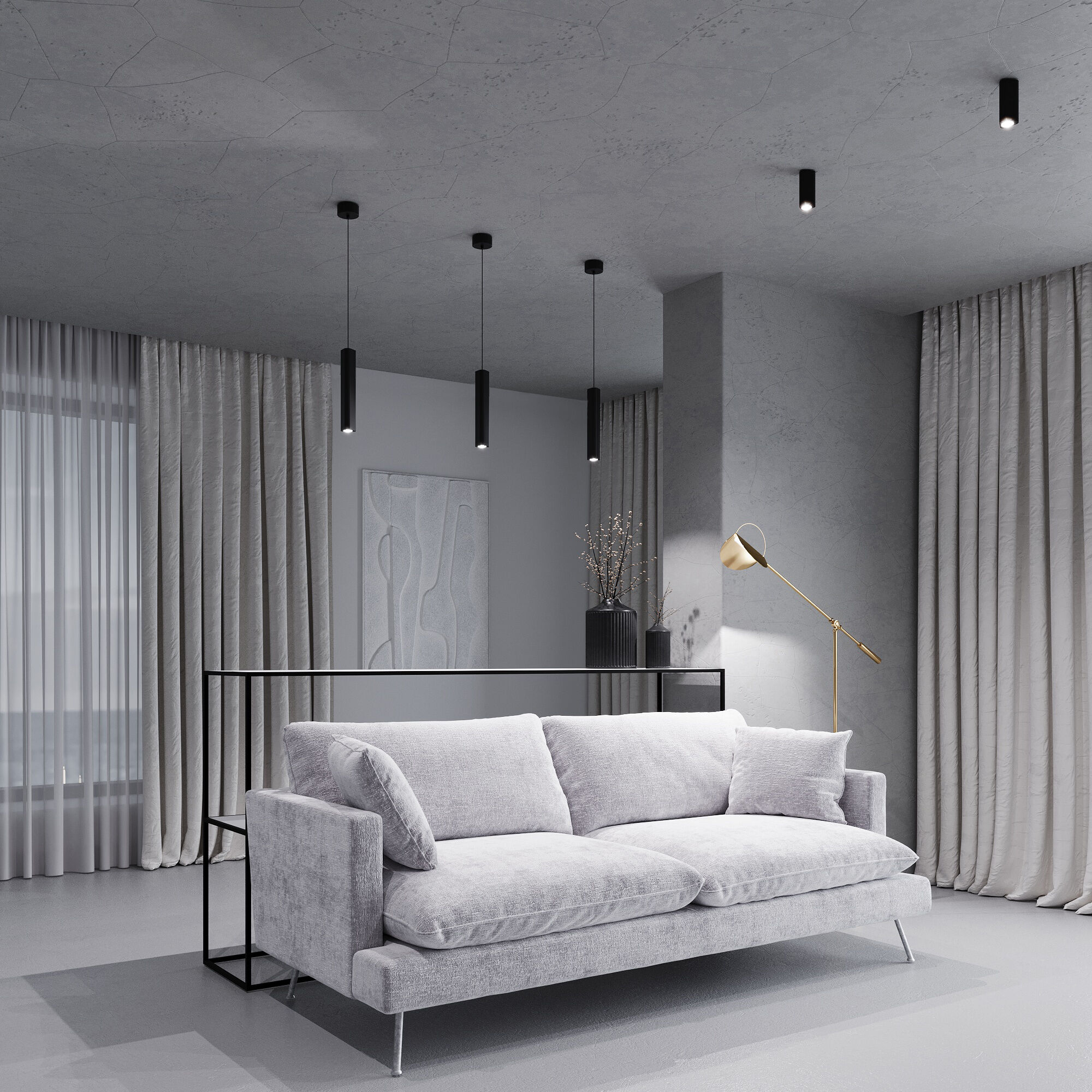 подвесной акцентный светильник Elektrostandard Trio a067066_ES