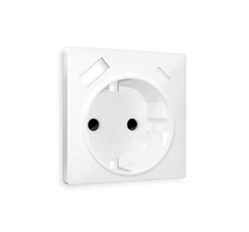 Лицевая панель для электрической розетки с/з со шторками 2USB A+C QUANT Ambrella Volt ALFA AP1300_AMB