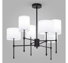 Потолочная люстра с тканевыми абажурами Eurosvet Notturno a065662_EU