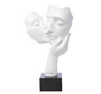 Статуэтка Поцелуй Garda Decor D5128WH