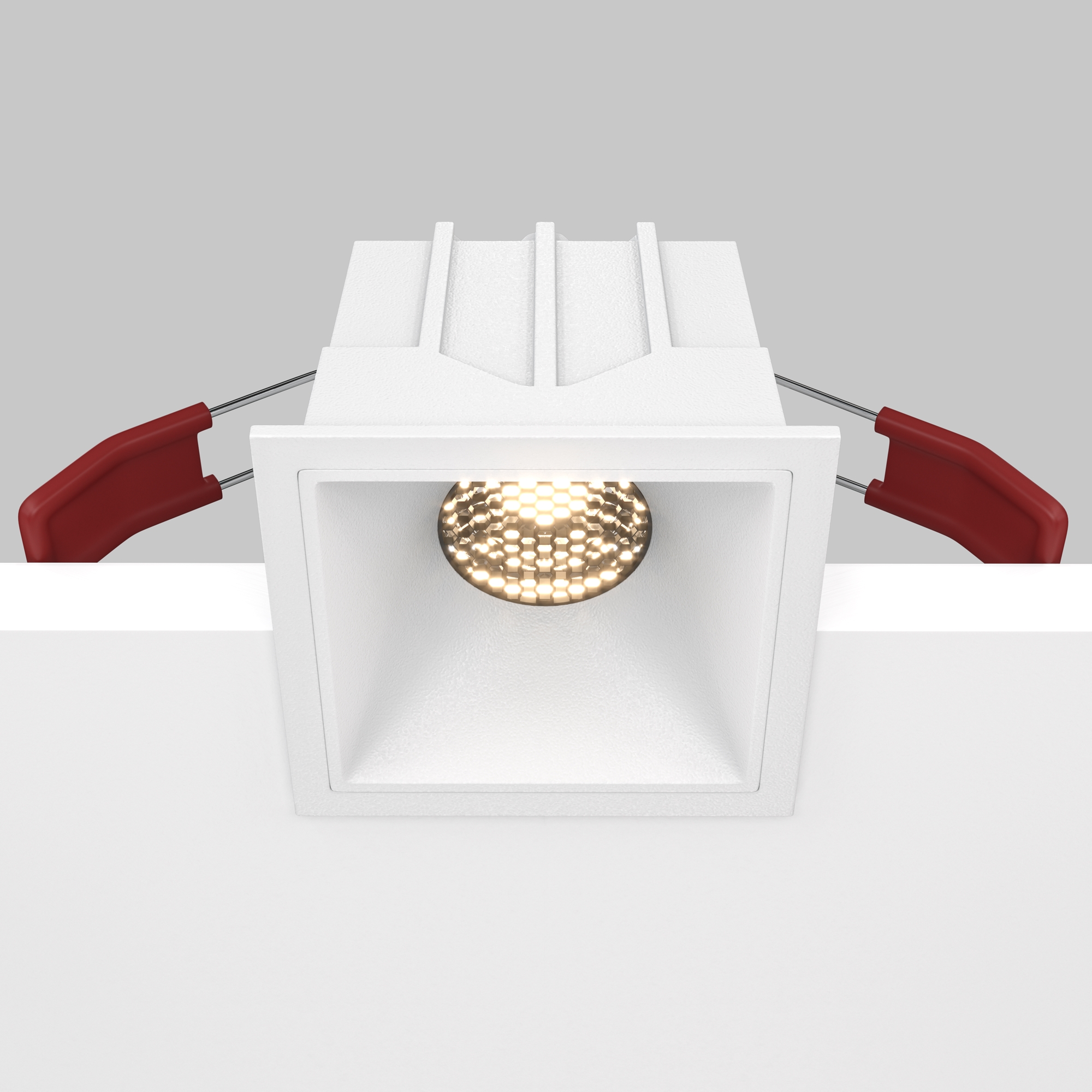 Встраиваемый светильник Maytoni Technical Alfa LED DL043-01-10W3K-SQ-W_MY